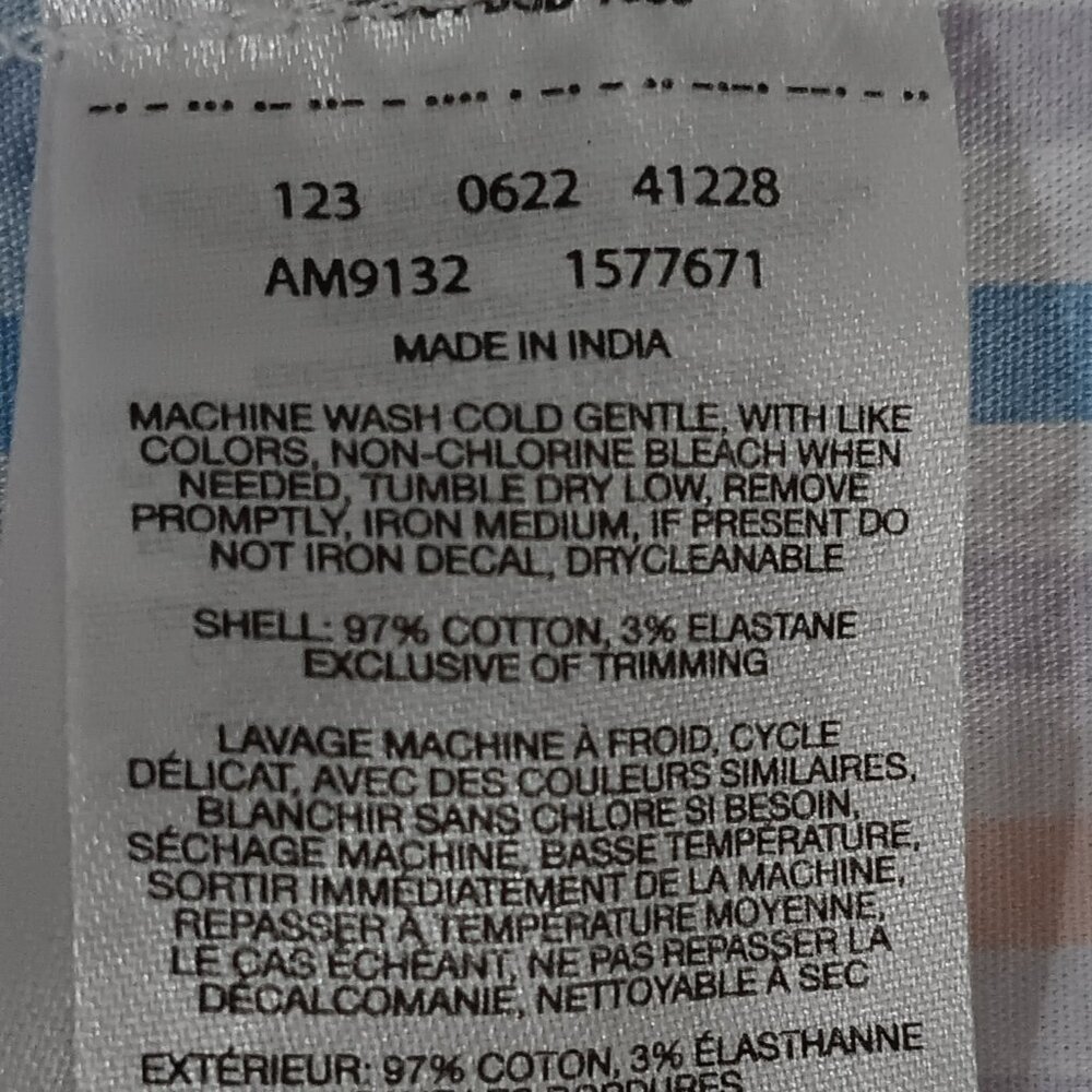 COLUMBIA Pastel Plaid Short Sleeved Button Down Shirt Size XXL - Picture 8 of 8